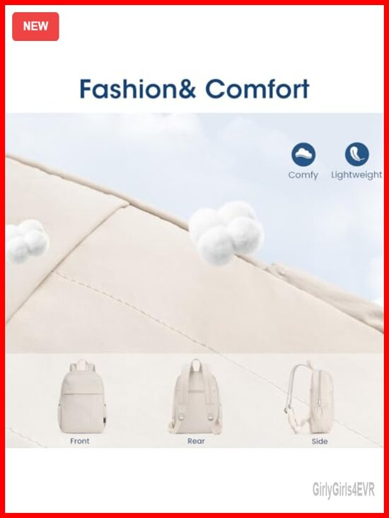 Water-resistant Mini Backpack with Adjustable Straps 15L Capacity main image 4